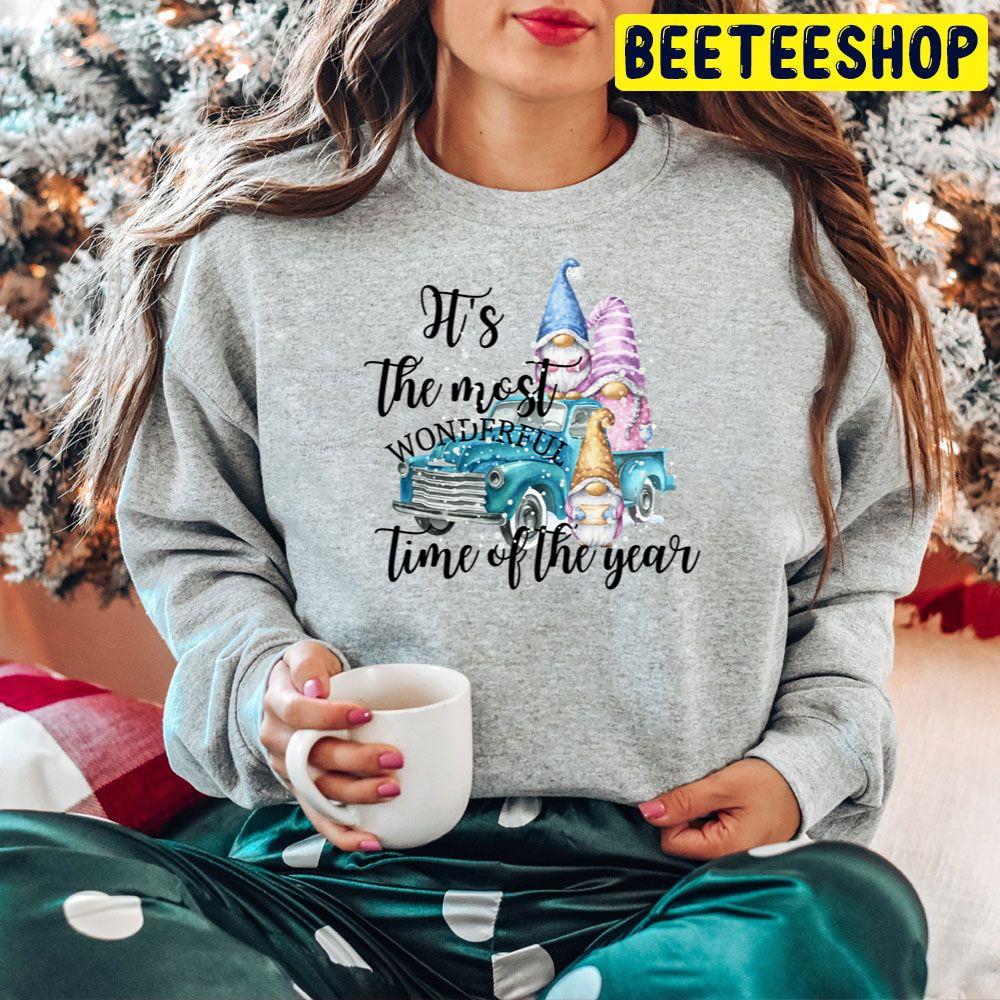 It's The Most Wonderful Time Of The Year Gnomies Christmas Trending Unisex Hoodie It's The Most Wonderful Time Of The Year Gnomies Christmas Trending Unisex Hoodie