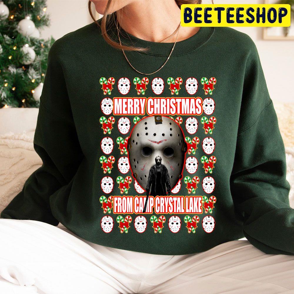 Jaason Merry Christmas From Camp Crystal Lake Trending Unisex Hoodie Jaason Merry Christmas From Camp Crystal Lake Trending Unisex Hoodie