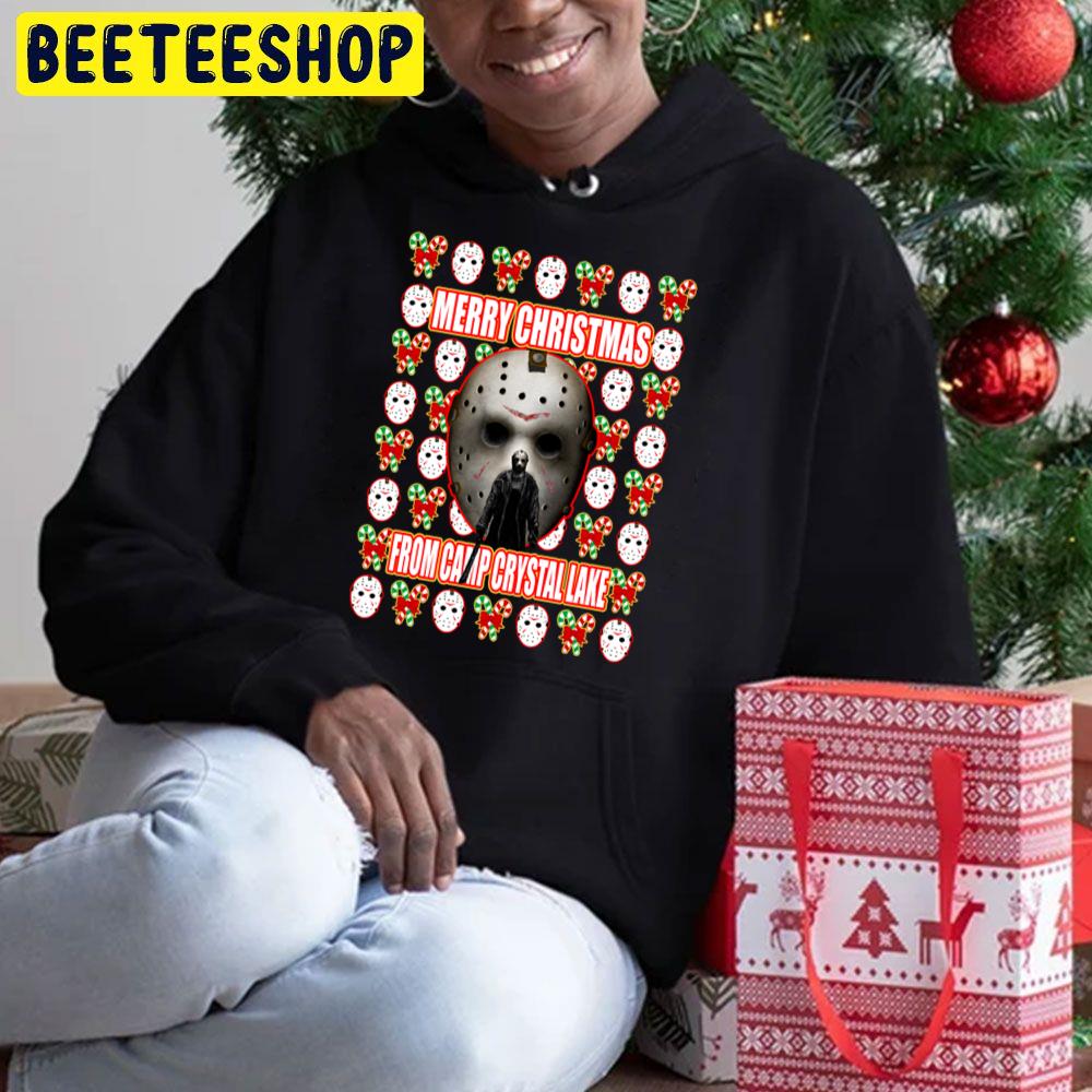 Jaason Merry Christmas From Camp Crystal Lake Trending Unisex Hoodie Jaason Merry Christmas From Camp Crystal Lake Trending Unisex Hoodie