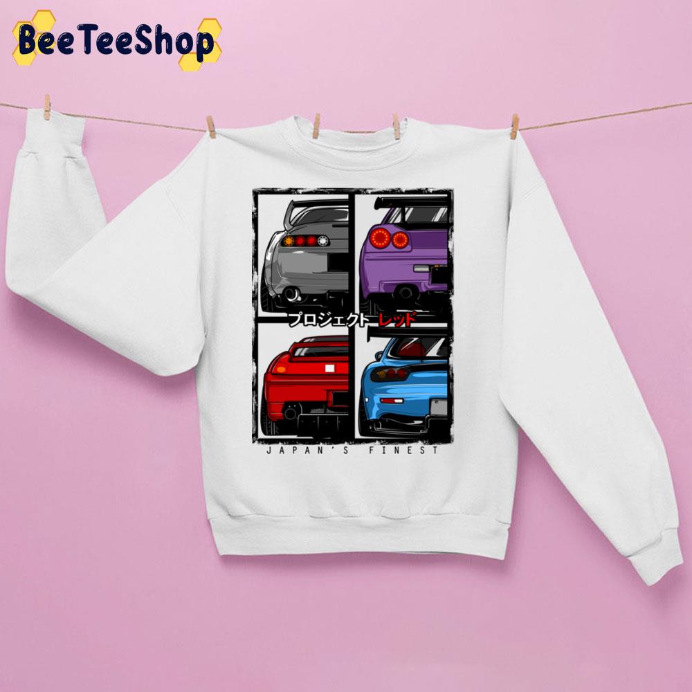 Japans Finest Supra R34 Nsx Fd3s Rx7 Trending Unisex Sweatshirt Japans Finest Supra R34 Nsx Fd3s Rx7 Trending Unisex Sweatshirt