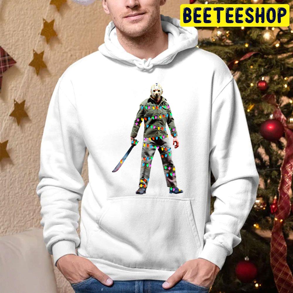 Jason Horror Christmas Trending Unisex Hoodie Jason Horror Christmas Trending Unisex Hoodie