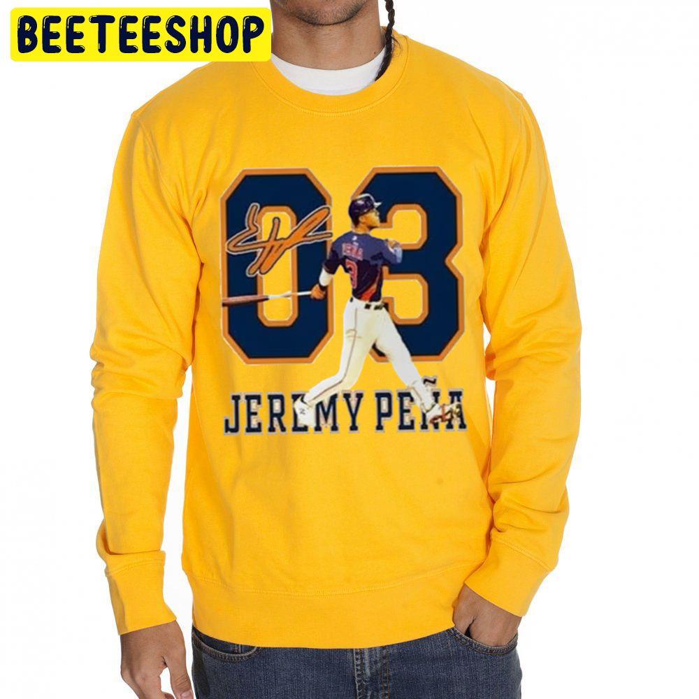 Jeremy Peña Vintage Houston 2022 Head To The World Series Trending Unisex Sweatshirt Jeremy Peña Vintage Houston 2022 Head To The World Series Trending Unisex Sweatshirt