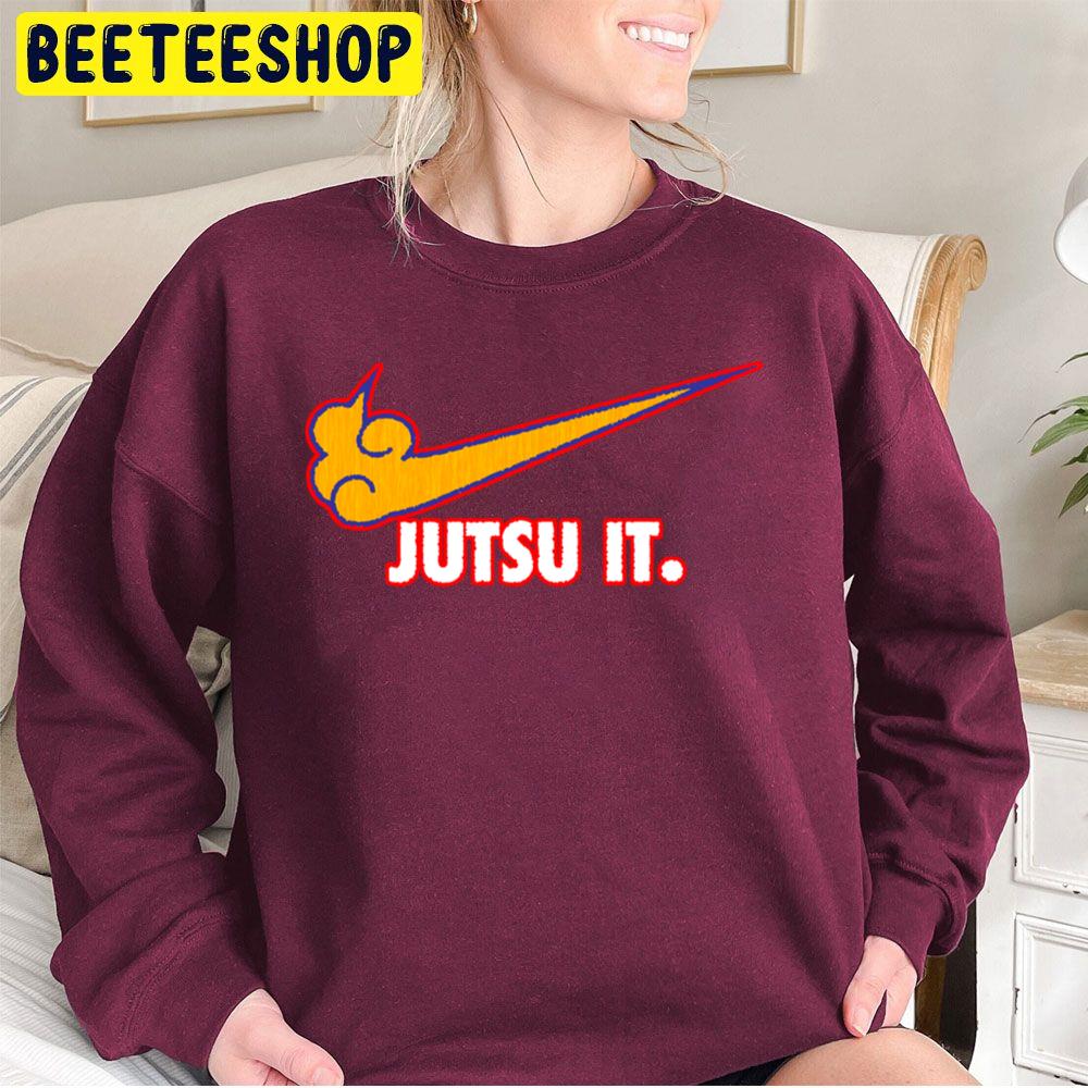 Just Us It Nike Logo Trending Unisex Sweatshirt Just Us It Nike Logo Trending Unisex Sweatshirt