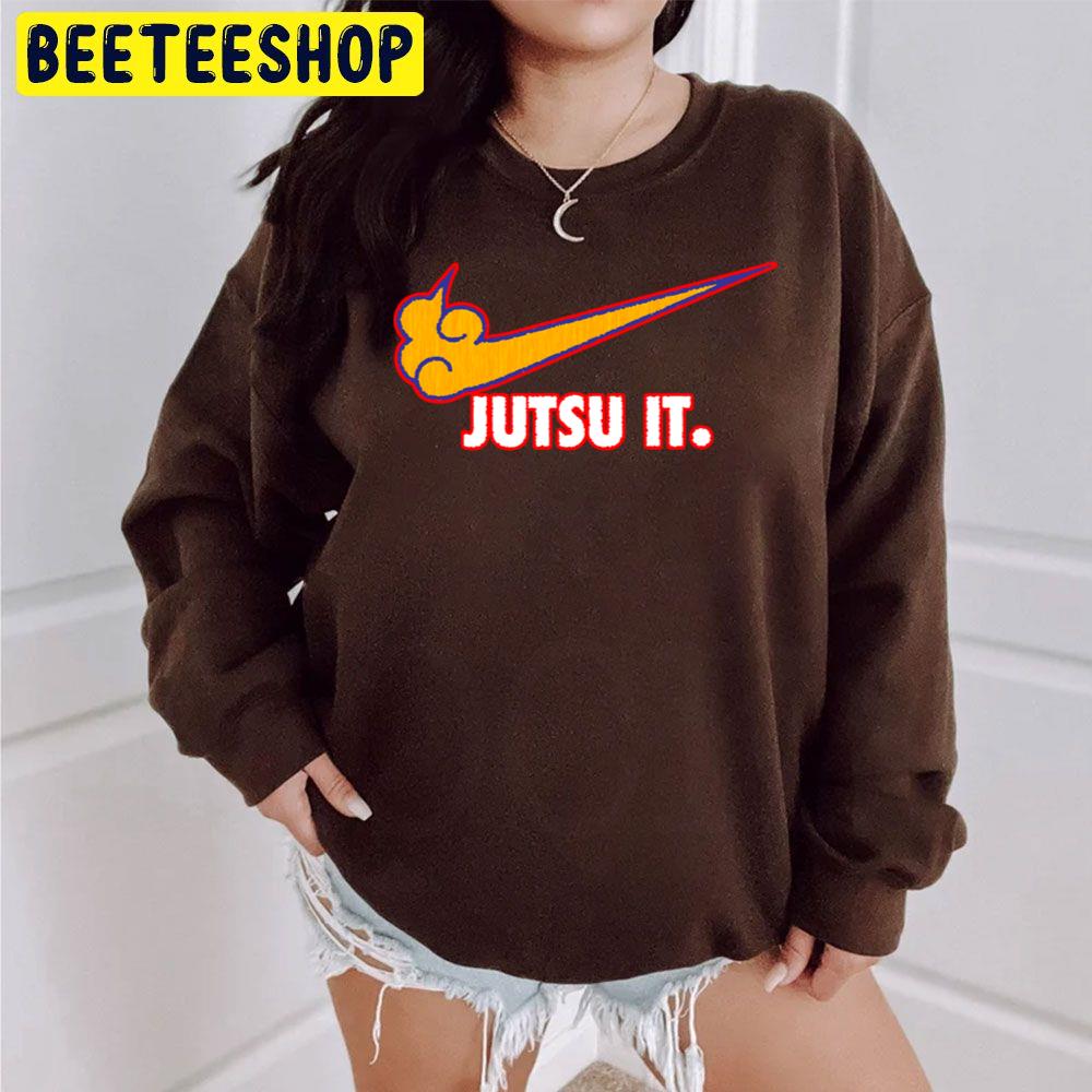 Just Us It Nike Logo Trending Unisex Sweatshirt Just Us It Nike Logo Trending Unisex Sweatshirt