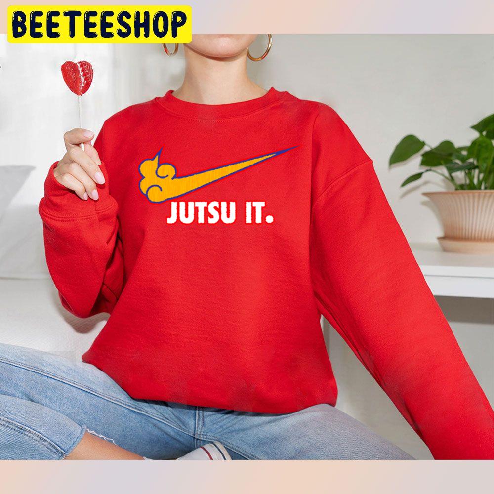 Just Us It Nike Logo Trending Unisex Sweatshirt Just Us It Nike Logo Trending Unisex Sweatshirt