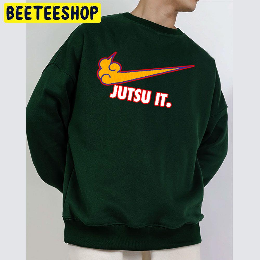 Just Us It Nike Logo Trending Unisex Sweatshirt Just Us It Nike Logo Trending Unisex Sweatshirt