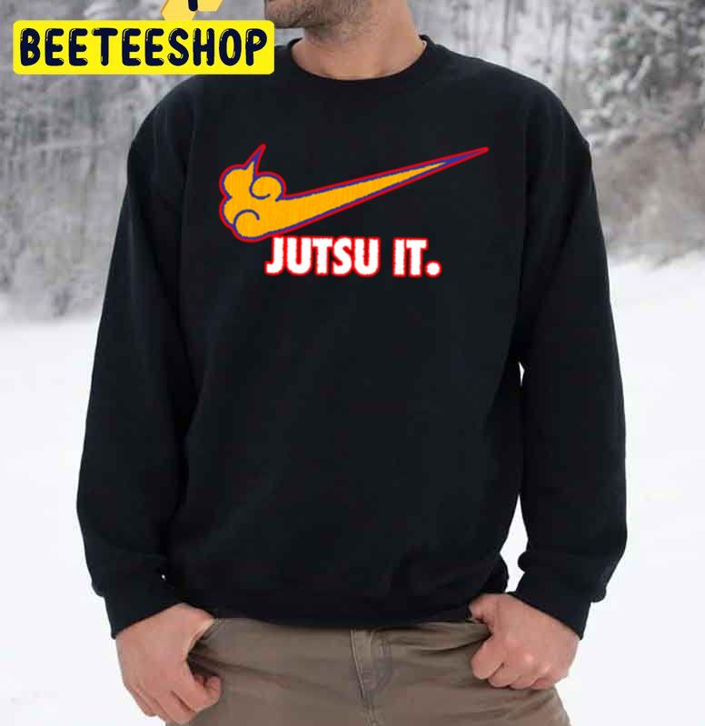 Just Us It Nike Logo Trending Unisex Sweatshirt Just Us It Nike Logo Trending Unisex Sweatshirt