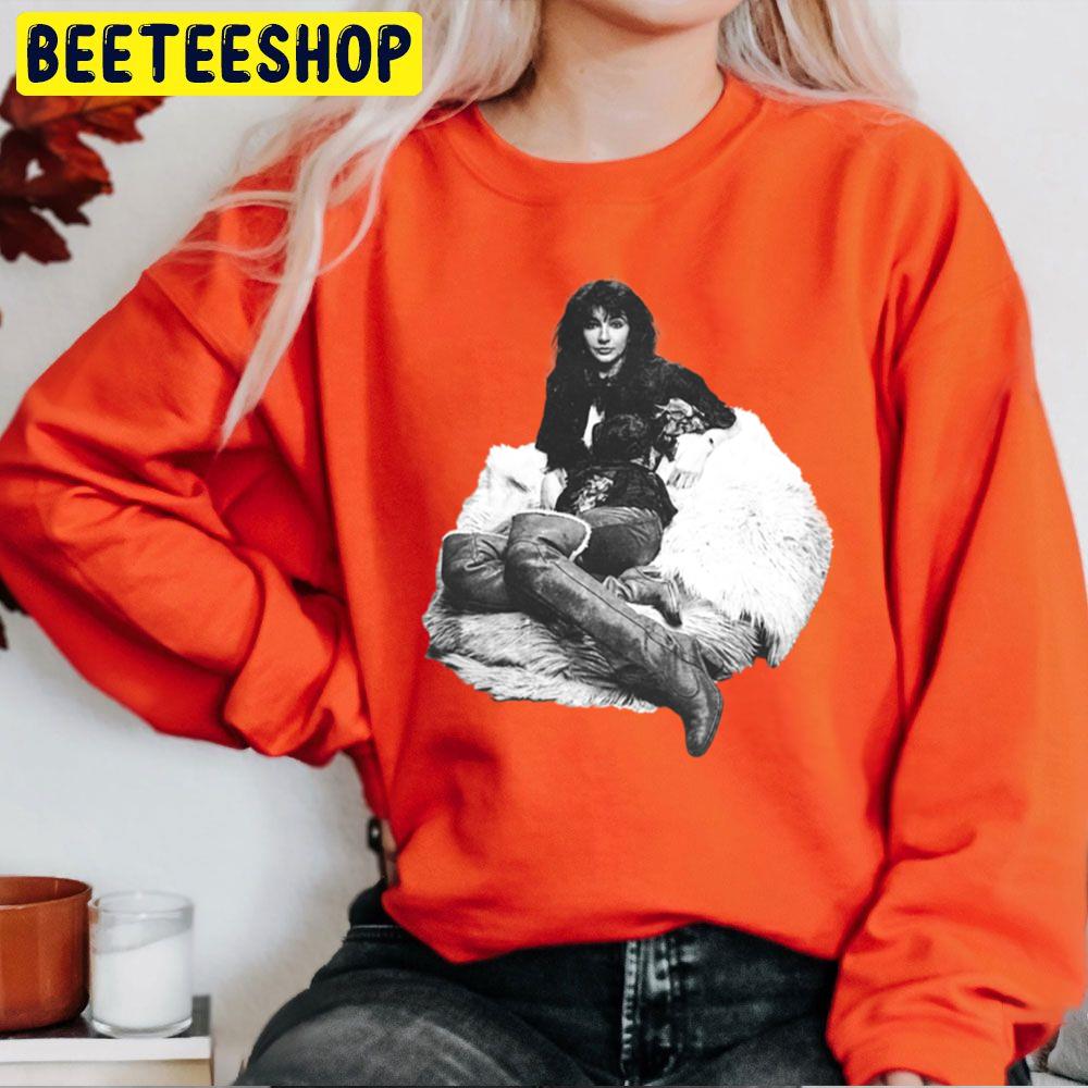 Kate Bush Vintage Halftone Fan Art Design Trending Unisex Sweatshirt Kate Bush Vintage Halftone Fan Art Design Trending Unisex Sweatshirt