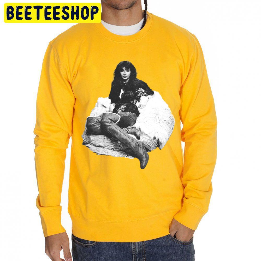 Kate Bush Vintage Halftone Fan Art Design Trending Unisex Sweatshirt Kate Bush Vintage Halftone Fan Art Design Trending Unisex Sweatshirt
