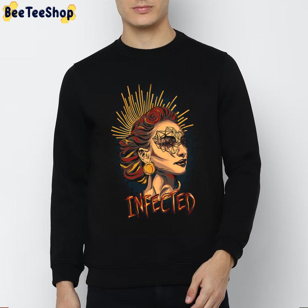 Keep Your On Infected Funny Art Trending Unisex Sweatshirt Keep Your On Infected Funny Art Trending Unisex Sweatshirt