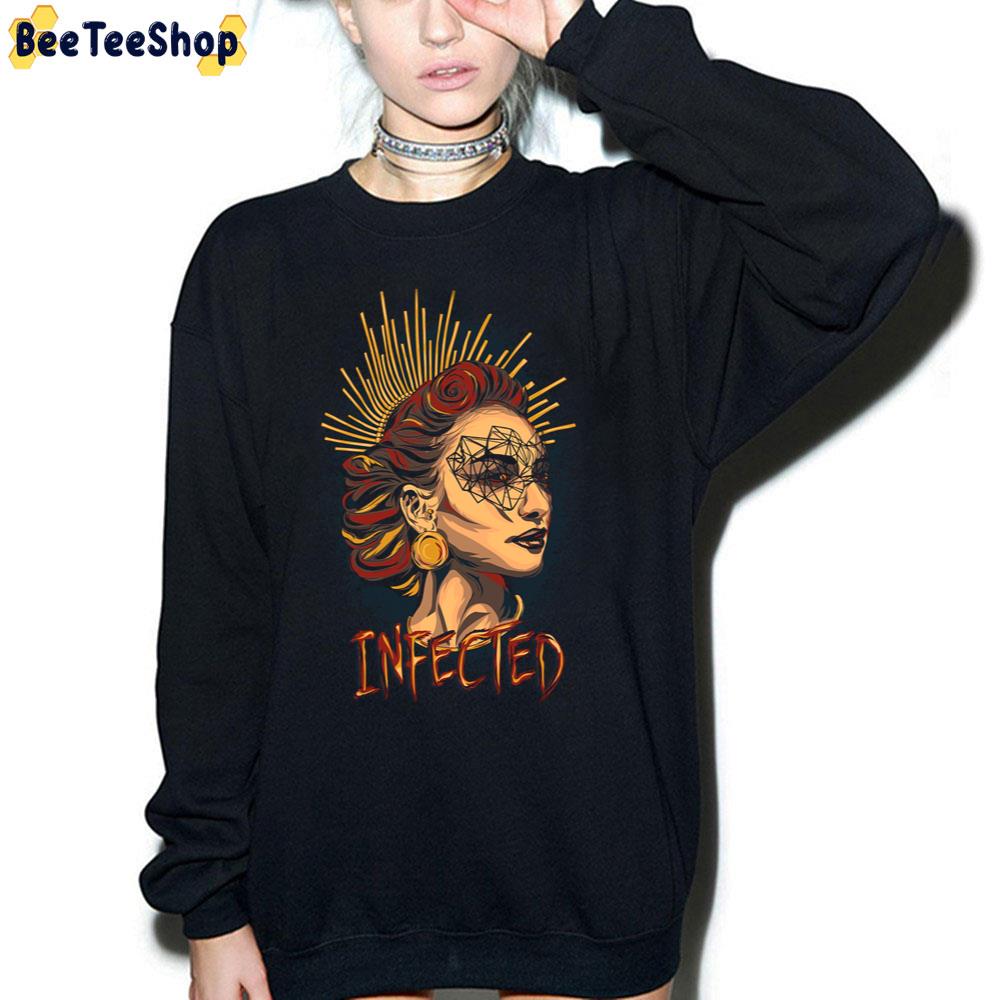Keep Your On Infected Funny Art Trending Unisex Sweatshirt Keep Your On Infected Funny Art Trending Unisex Sweatshirt