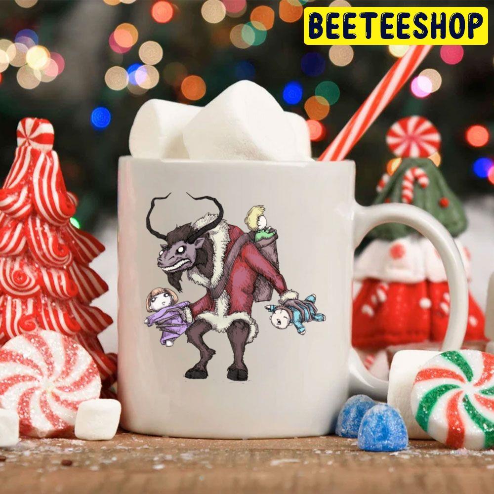 Krampus With Children Trending Unisex Hoodie Krampus With Children Trending Unisex Hoodie