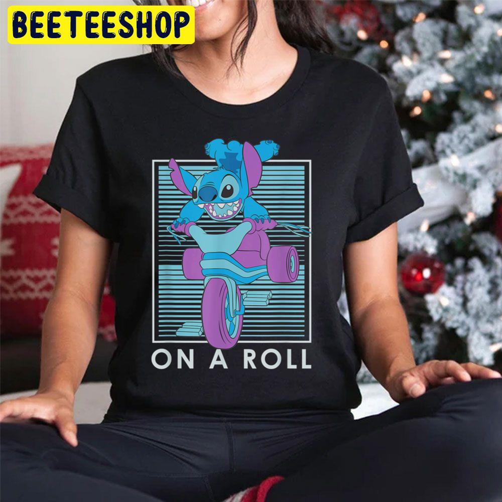 Lilo And Stitch On A Roll Trending Unisex Hoodie Lilo And Stitch On A Roll Trending Unisex Hoodie