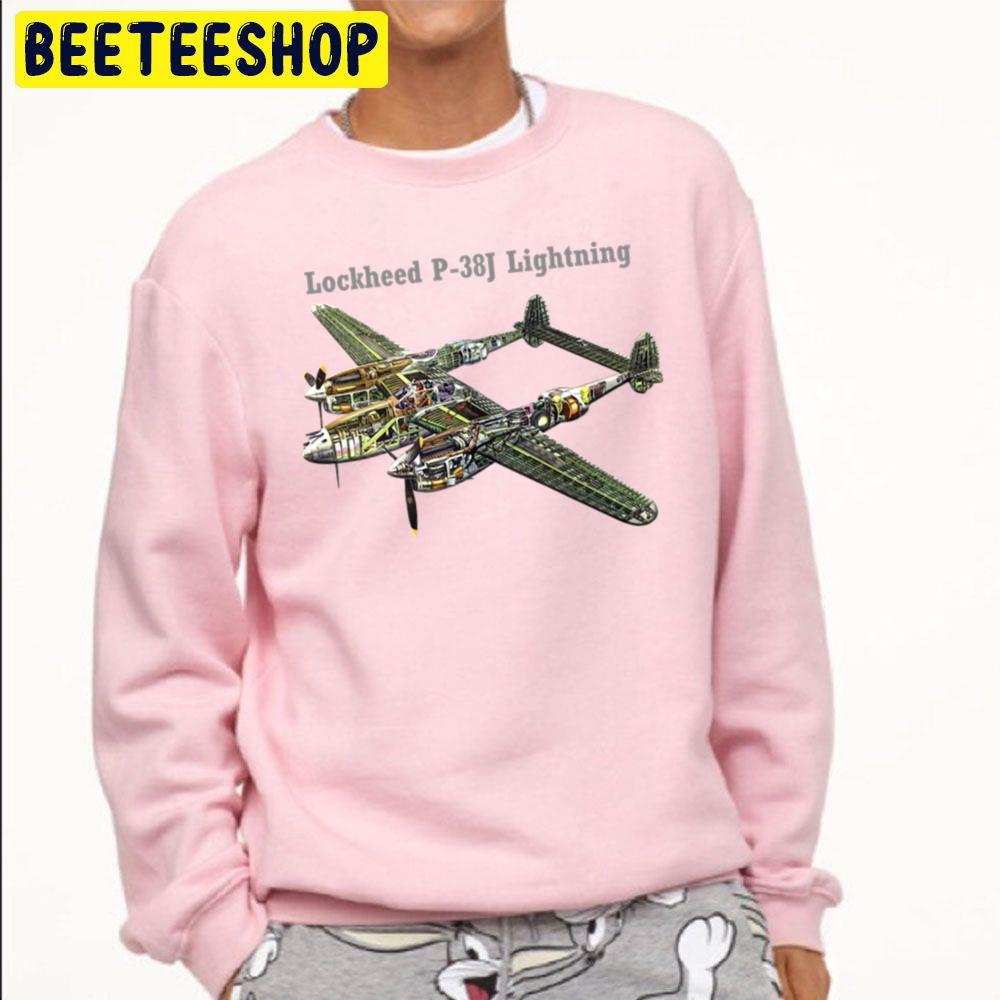 Lockheed P-38j Lightning Trending Unisex Sweatshirt Lockheed P-38j Lightning Trending Unisex Sweatshirt