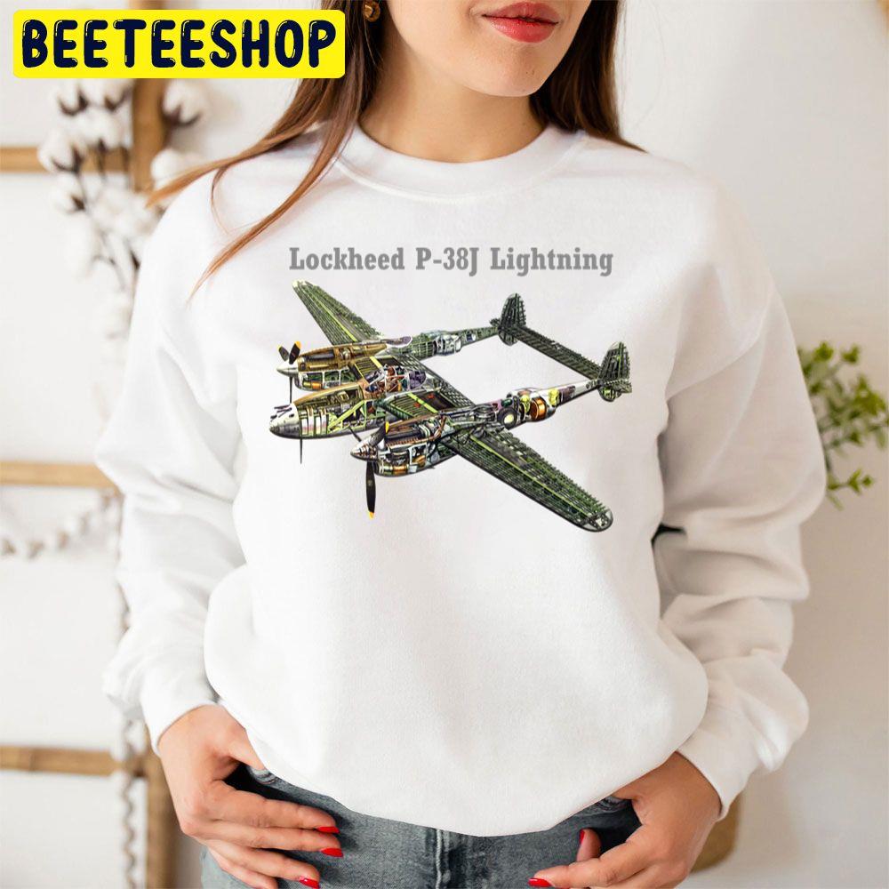 Lockheed P-38j Lightning Trending Unisex Sweatshirt Lockheed P-38j Lightning Trending Unisex Sweatshirt