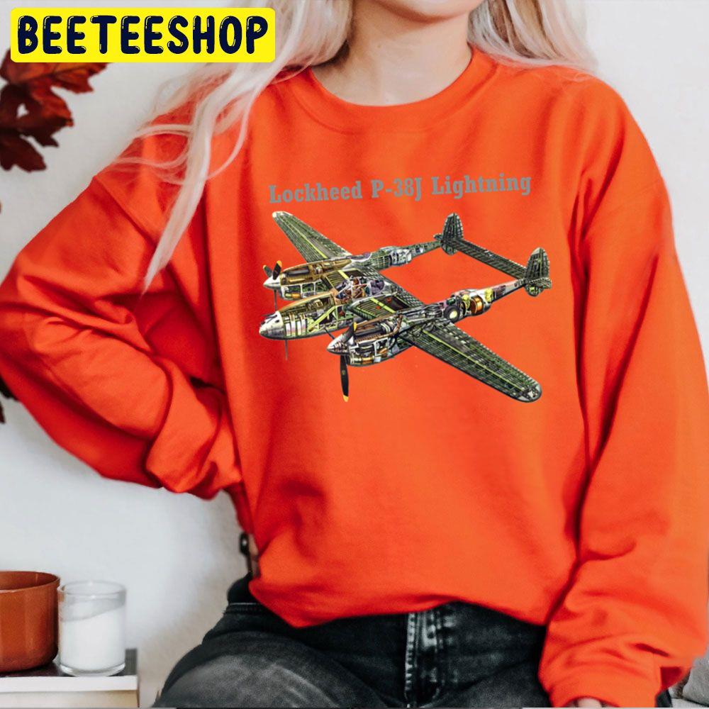 Lockheed P-38j Lightning Trending Unisex Sweatshirt Lockheed P-38j Lightning Trending Unisex Sweatshirt