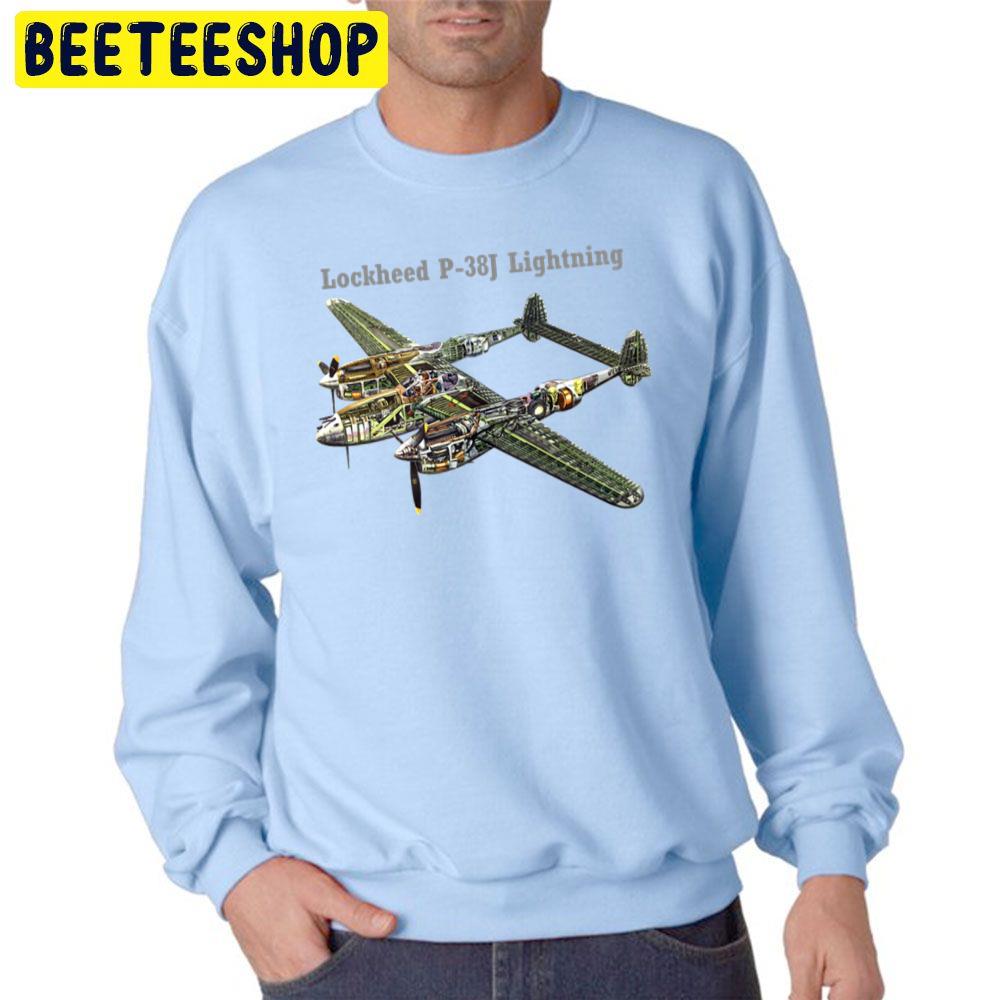Lockheed P-38j Lightning Trending Unisex Sweatshirt Lockheed P-38j Lightning Trending Unisex Sweatshirt