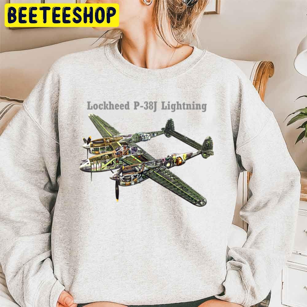Lockheed P-38j Lightning Trending Unisex Sweatshirt Lockheed P-38j Lightning Trending Unisex Sweatshirt