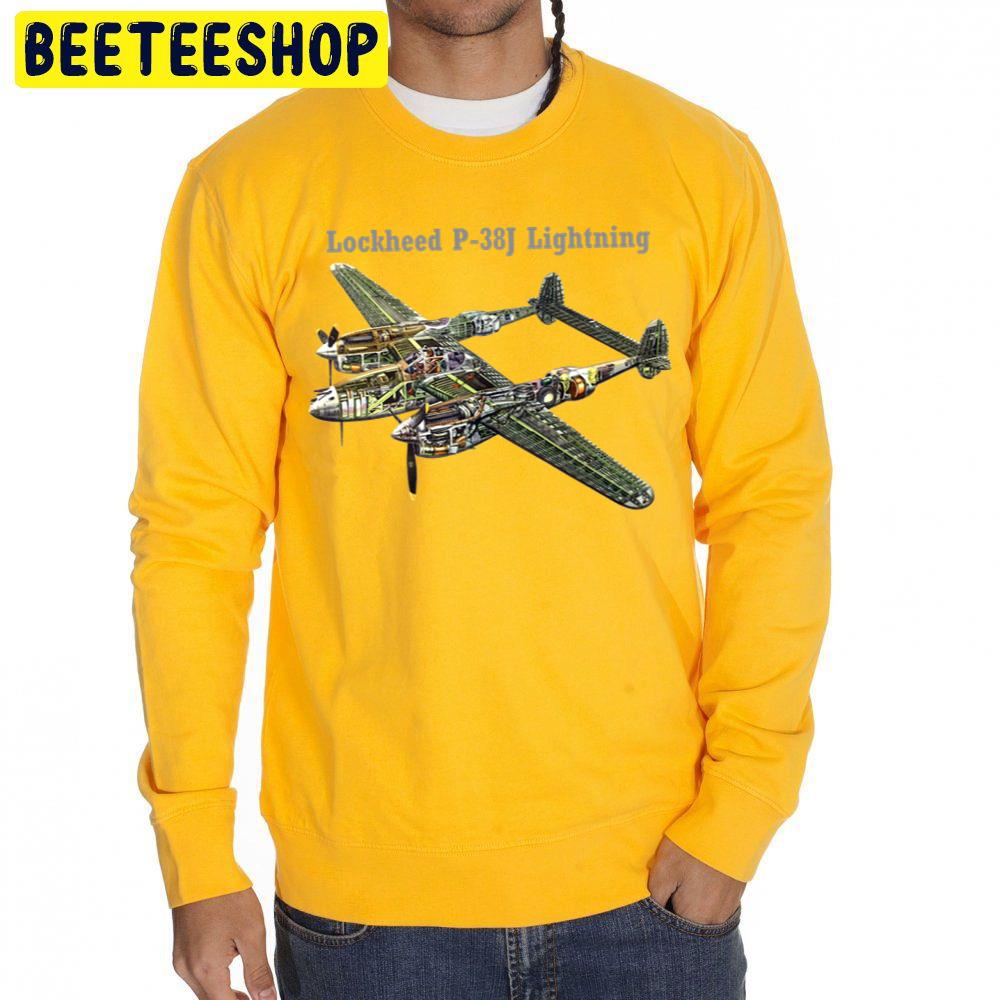 Lockheed P-38j Lightning Trending Unisex Sweatshirt Lockheed P-38j Lightning Trending Unisex Sweatshirt