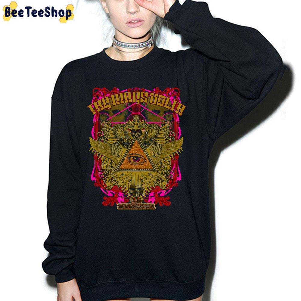 Logo Vintage The Mars Volta Santa Barbara Bowl Trending Unisex Sweatshirt Logo Vintage The Mars Volta Santa Barbara Bowl Trending Unisex Sweatshirt