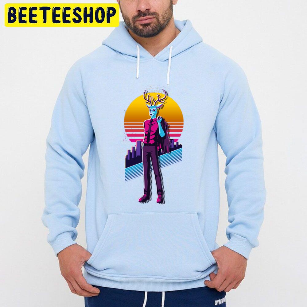 Louis Beastars 80s Retro Trending Unisex Hoodie Louis Beastars 80s Retro Trending Unisex Hoodie