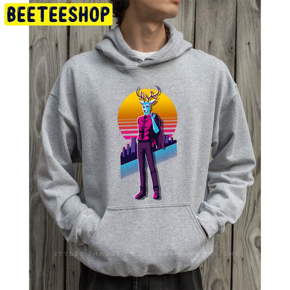Louis Beastars 80s Retro Trending Unisex Hoodie Louis Beastars 80s Retro Trending Unisex Hoodie