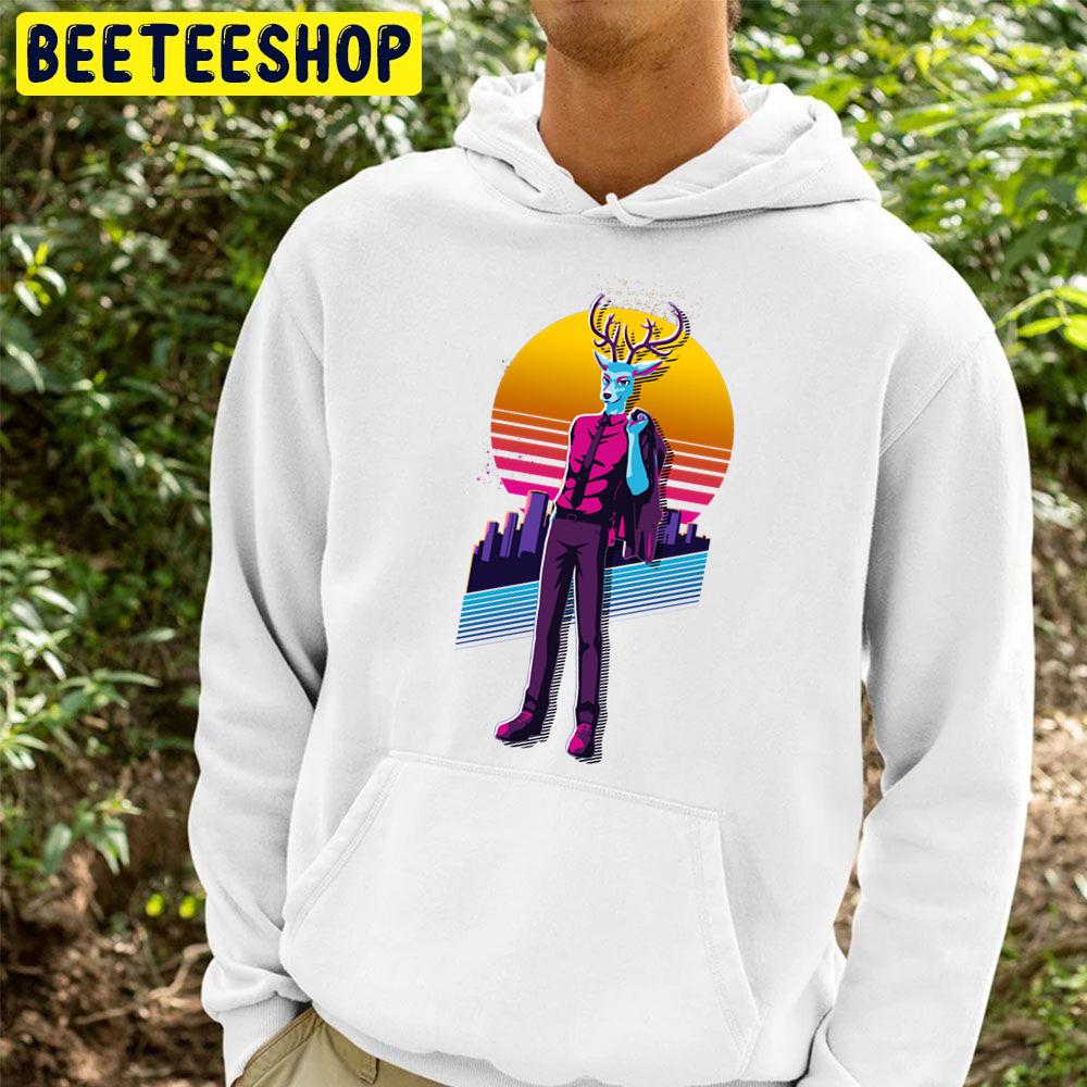 Louis Beastars 80s Retro Trending Unisex Hoodie Louis Beastars 80s Retro Trending Unisex Hoodie
