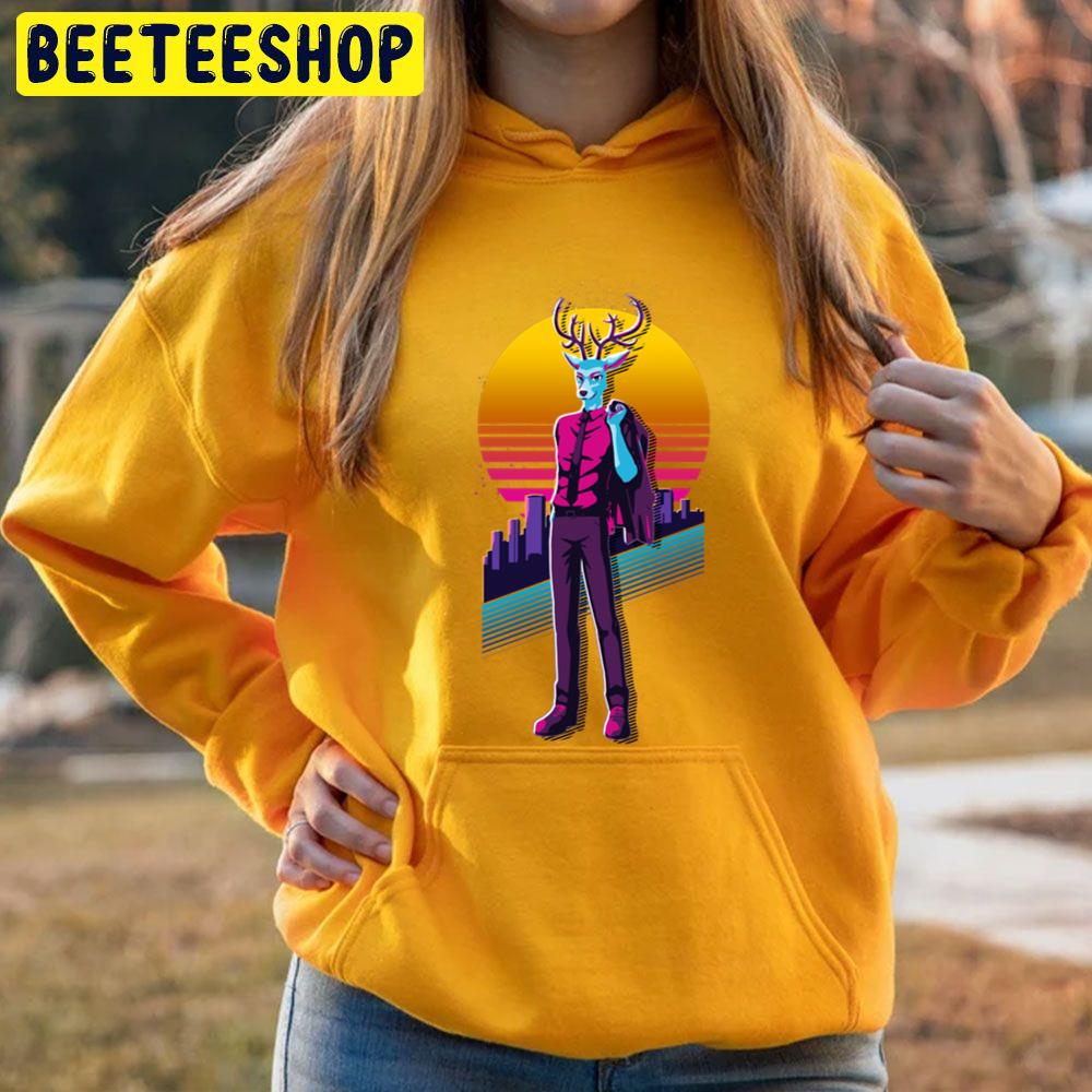 Louis Beastars 80s Retro Trending Unisex Hoodie Louis Beastars 80s Retro Trending Unisex Hoodie