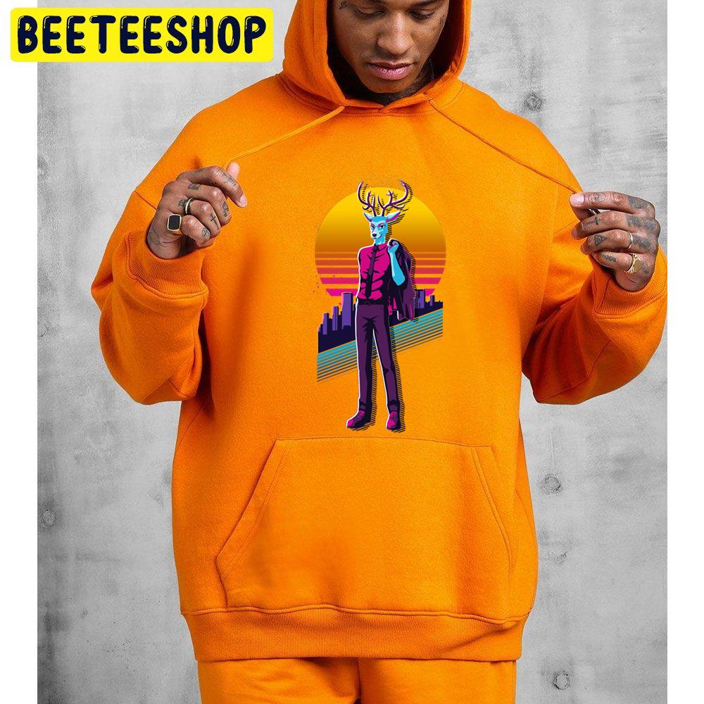 Louis Beastars 80s Retro Trending Unisex Hoodie Louis Beastars 80s Retro Trending Unisex Hoodie
