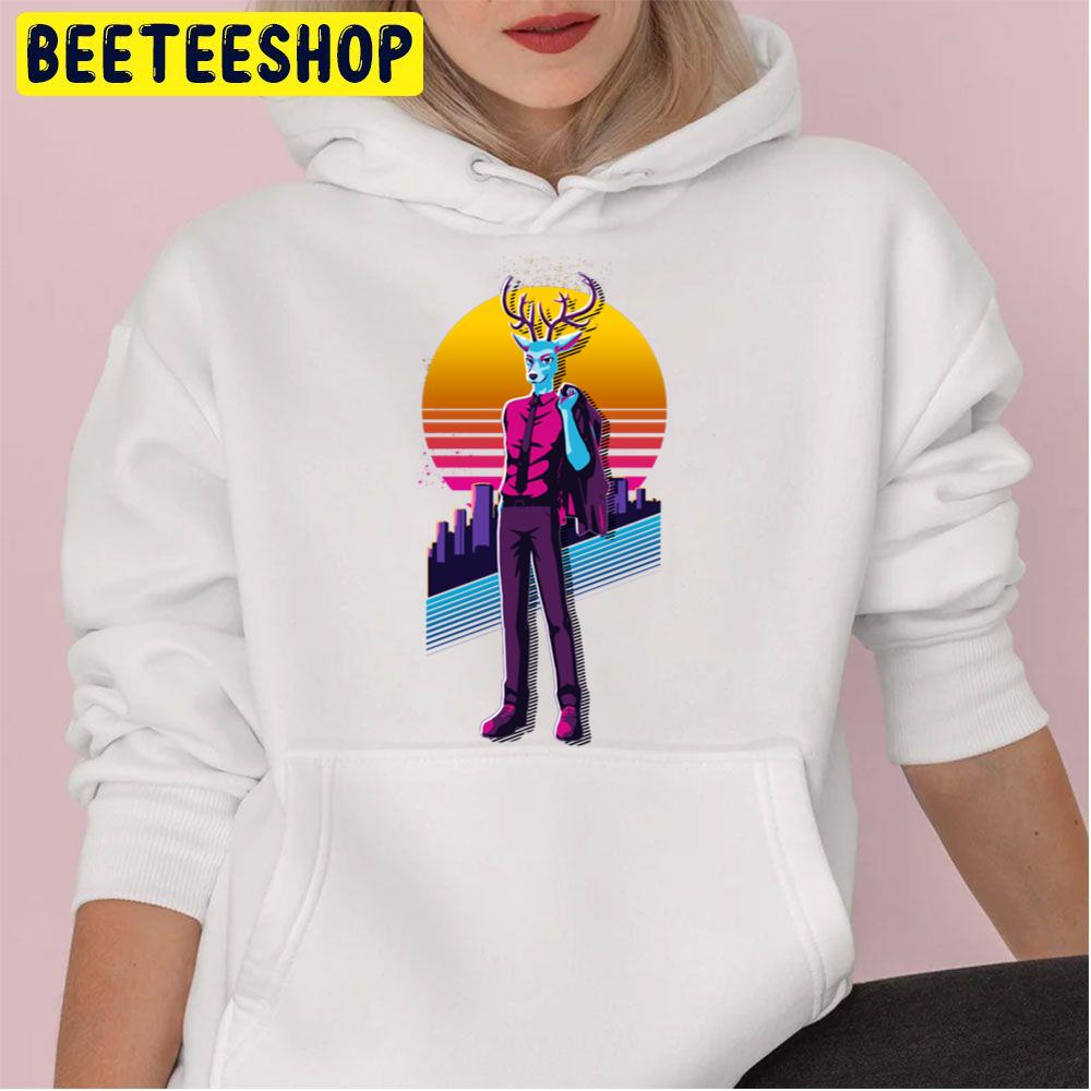 Louis Beastars 80s Retro Trending Unisex Hoodie Louis Beastars 80s Retro Trending Unisex Hoodie