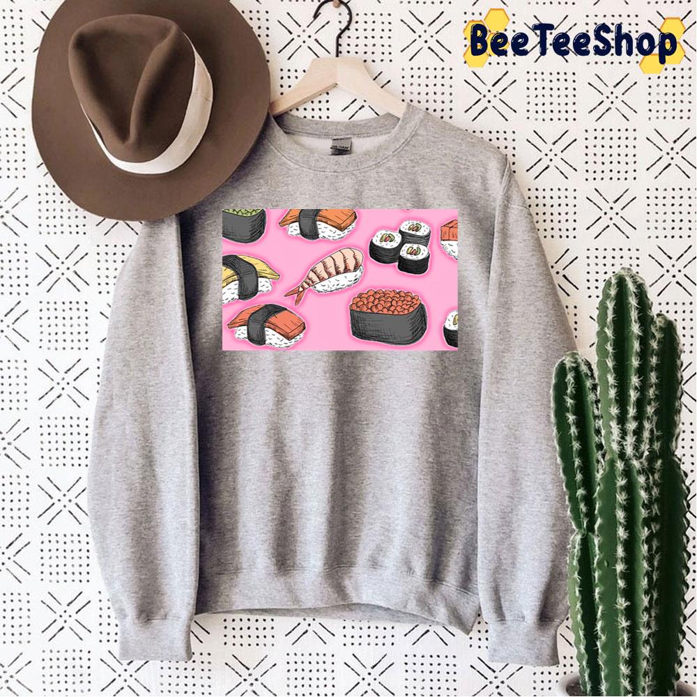 Love Sushi Pink Trending Unisex Sweatshirt Love Sushi Pink Trending Unisex Sweatshirt