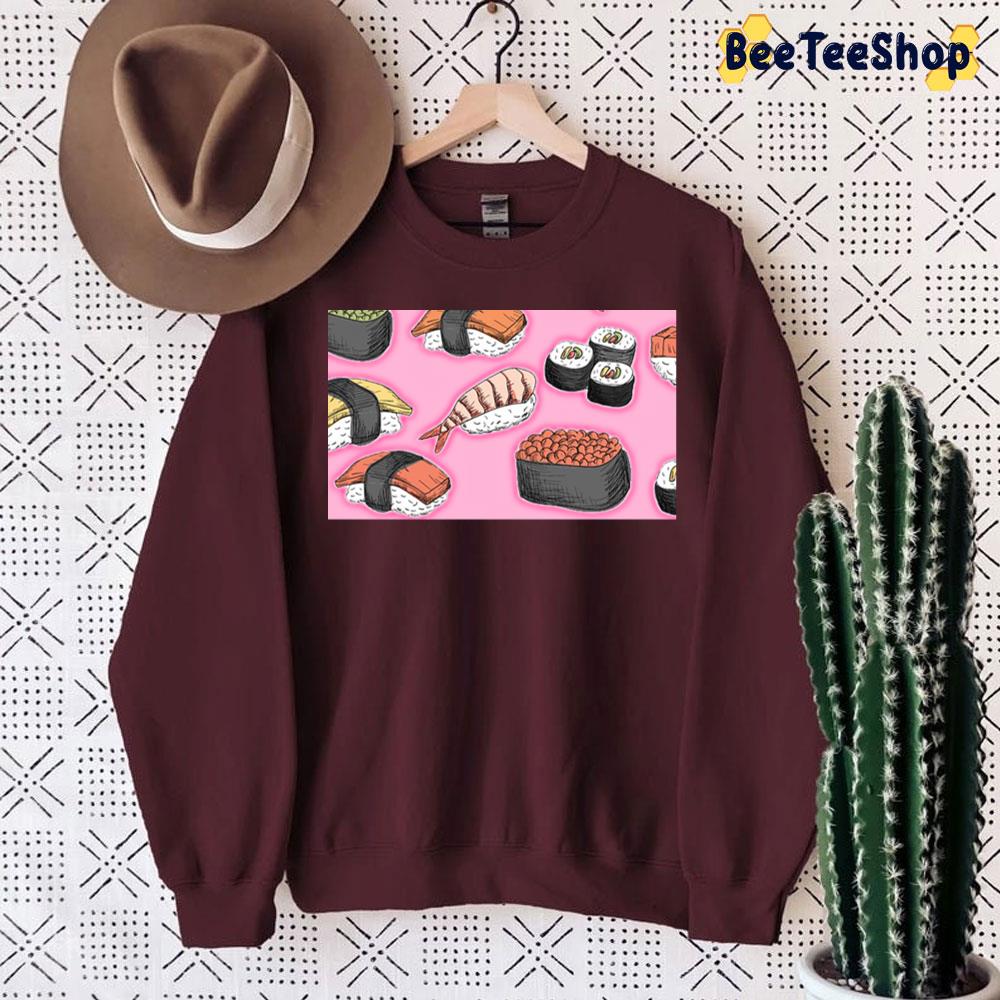 Love Sushi Pink Trending Unisex Sweatshirt Love Sushi Pink Trending Unisex Sweatshirt