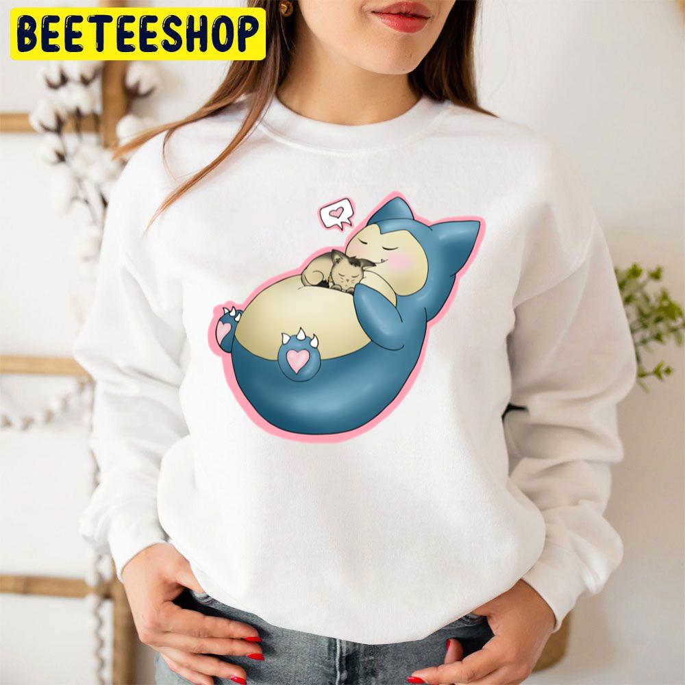 Lovely Snorlax Cute Snorlax Trending Unisex Sweatshirt Lovely Snorlax Cute Snorlax Trending Unisex Sweatshirt