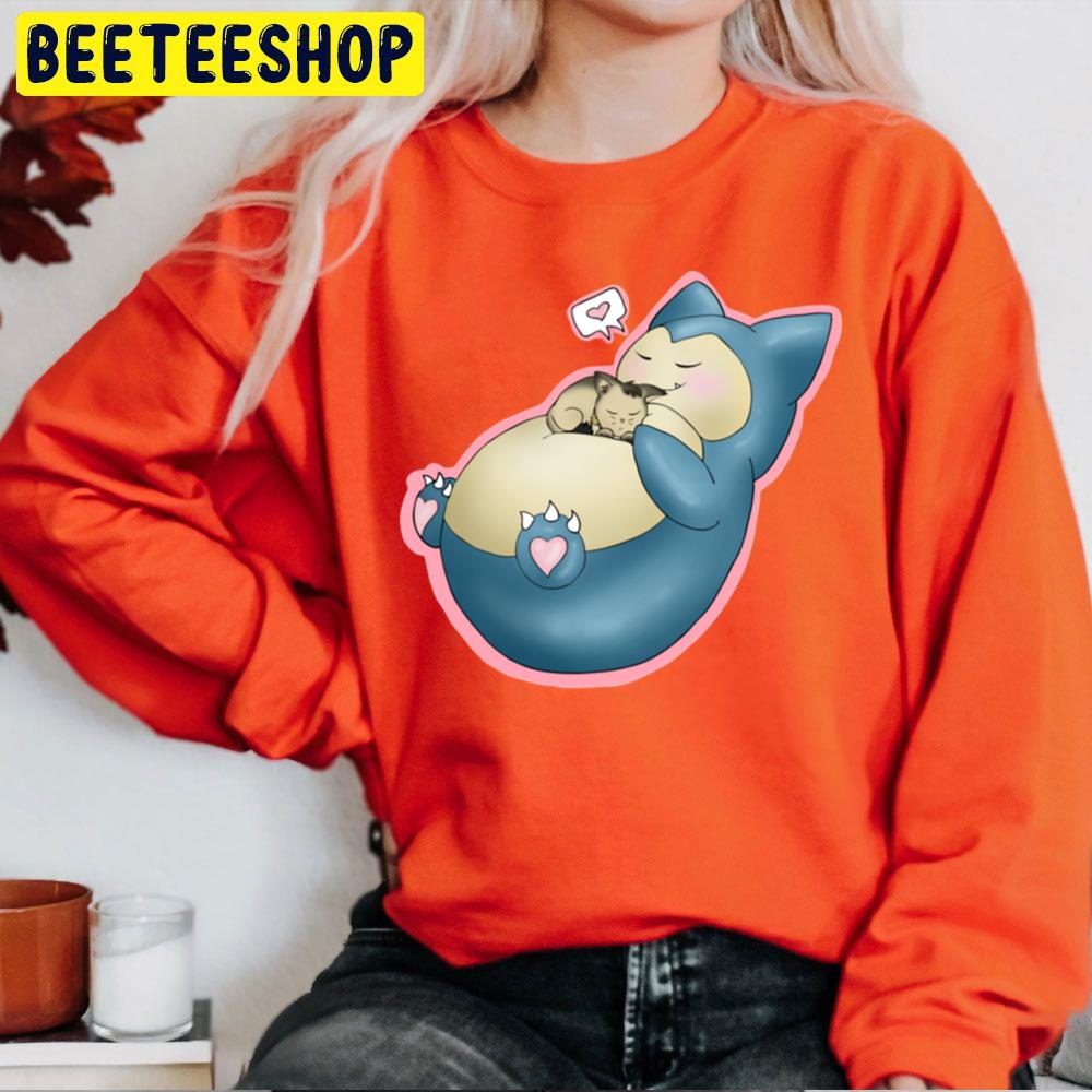 Lovely Snorlax Cute Snorlax Trending Unisex Sweatshirt Lovely Snorlax Cute Snorlax Trending Unisex Sweatshirt