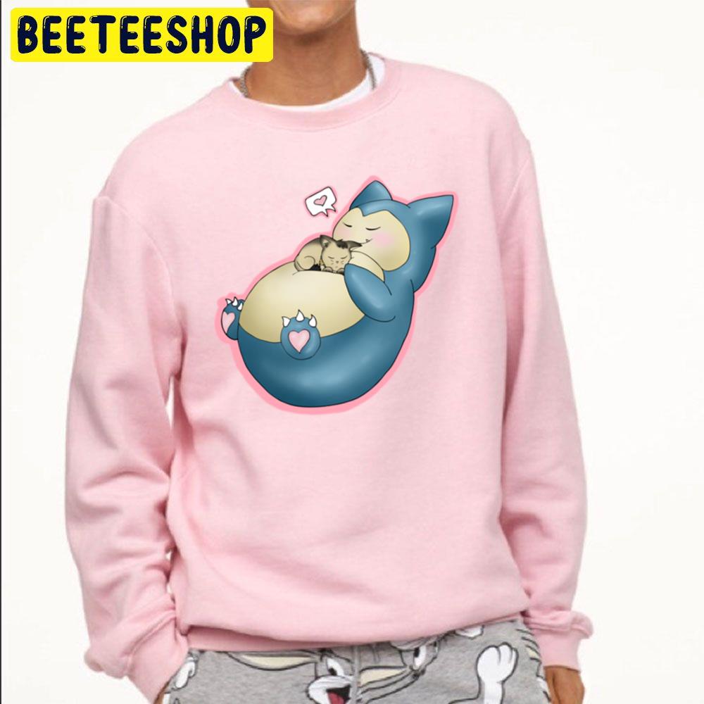 Lovely Snorlax Cute Snorlax Trending Unisex Sweatshirt Lovely Snorlax Cute Snorlax Trending Unisex Sweatshirt