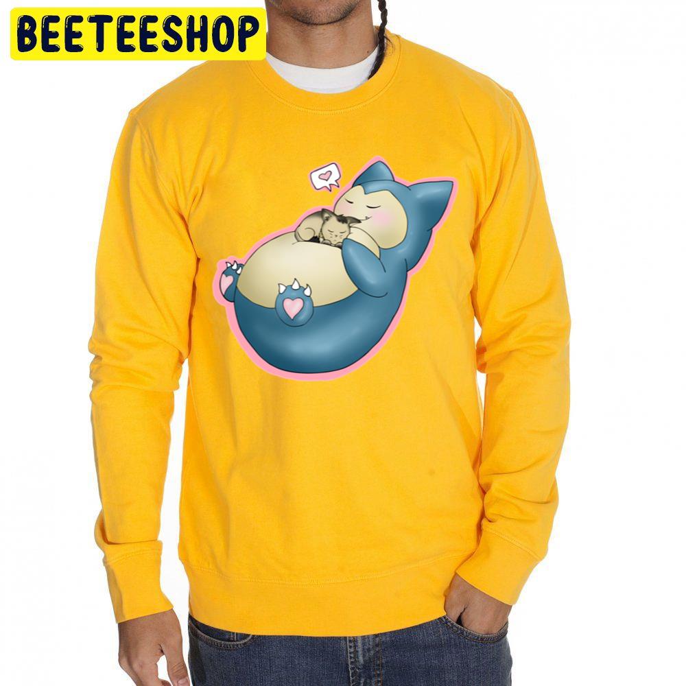 Lovely Snorlax Cute Snorlax Trending Unisex Sweatshirt Lovely Snorlax Cute Snorlax Trending Unisex Sweatshirt