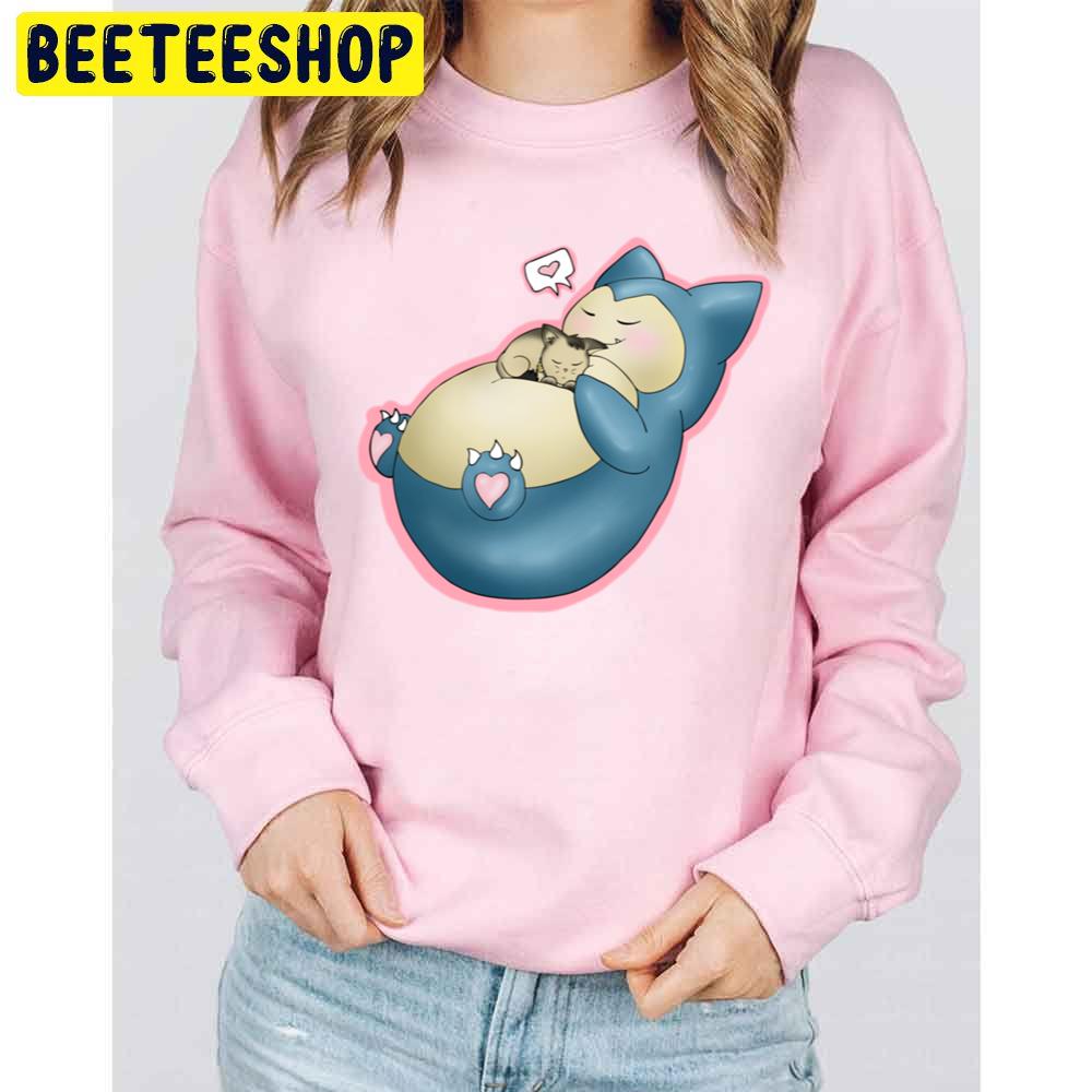 Lovely Snorlax Cute Snorlax Trending Unisex Sweatshirt Lovely Snorlax Cute Snorlax Trending Unisex Sweatshirt