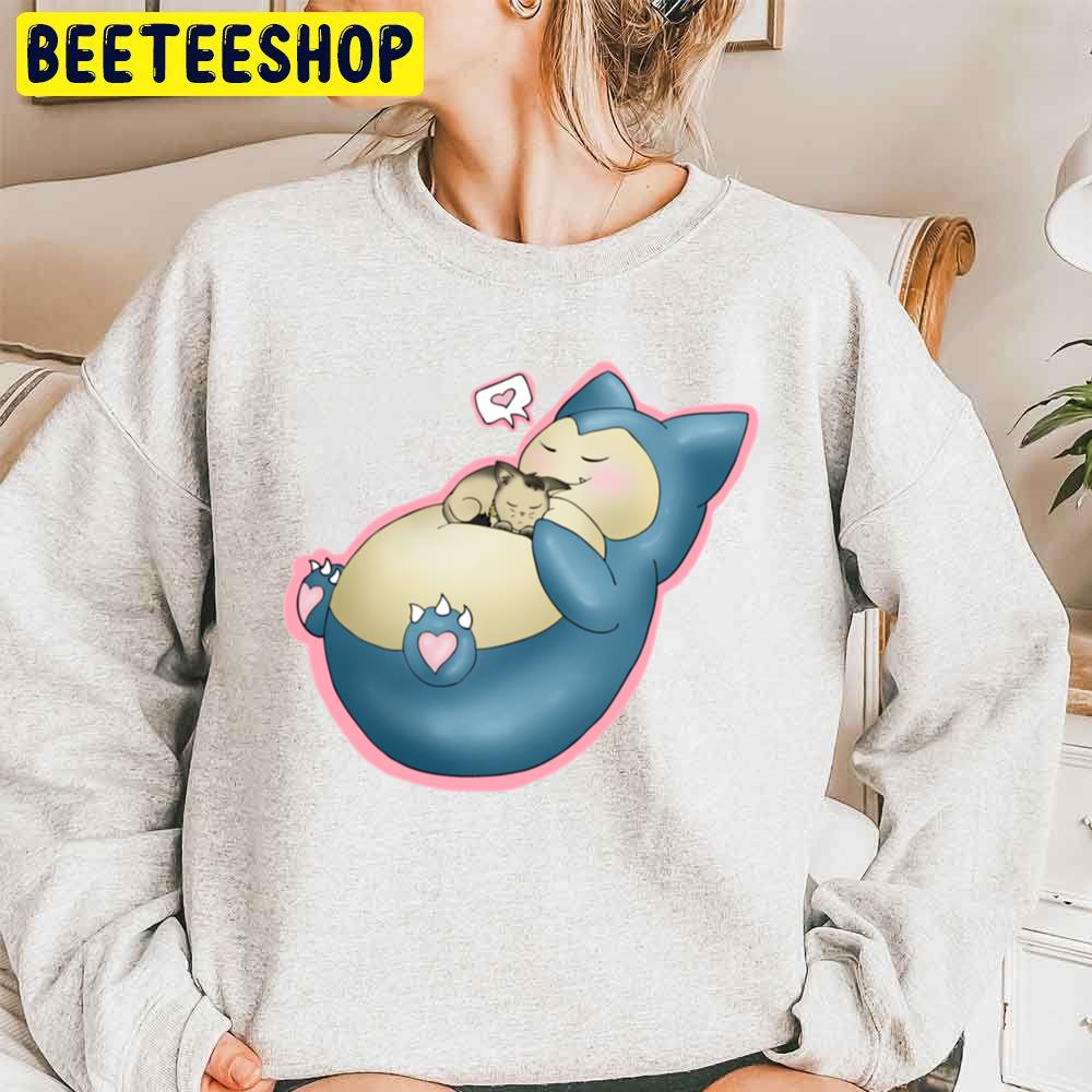 Lovely Snorlax Cute Snorlax Trending Unisex Sweatshirt Lovely Snorlax Cute Snorlax Trending Unisex Sweatshirt