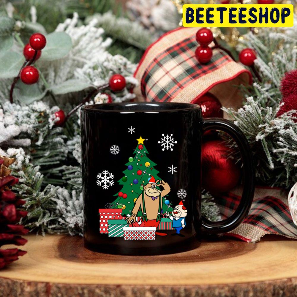 Magilla Gorilla And Mr Peebles Around The Christmas Tree Trending Unisex Hoodie Magilla Gorilla And Mr Peebles Around The Christmas Tree Trending Unisex Hoodie
