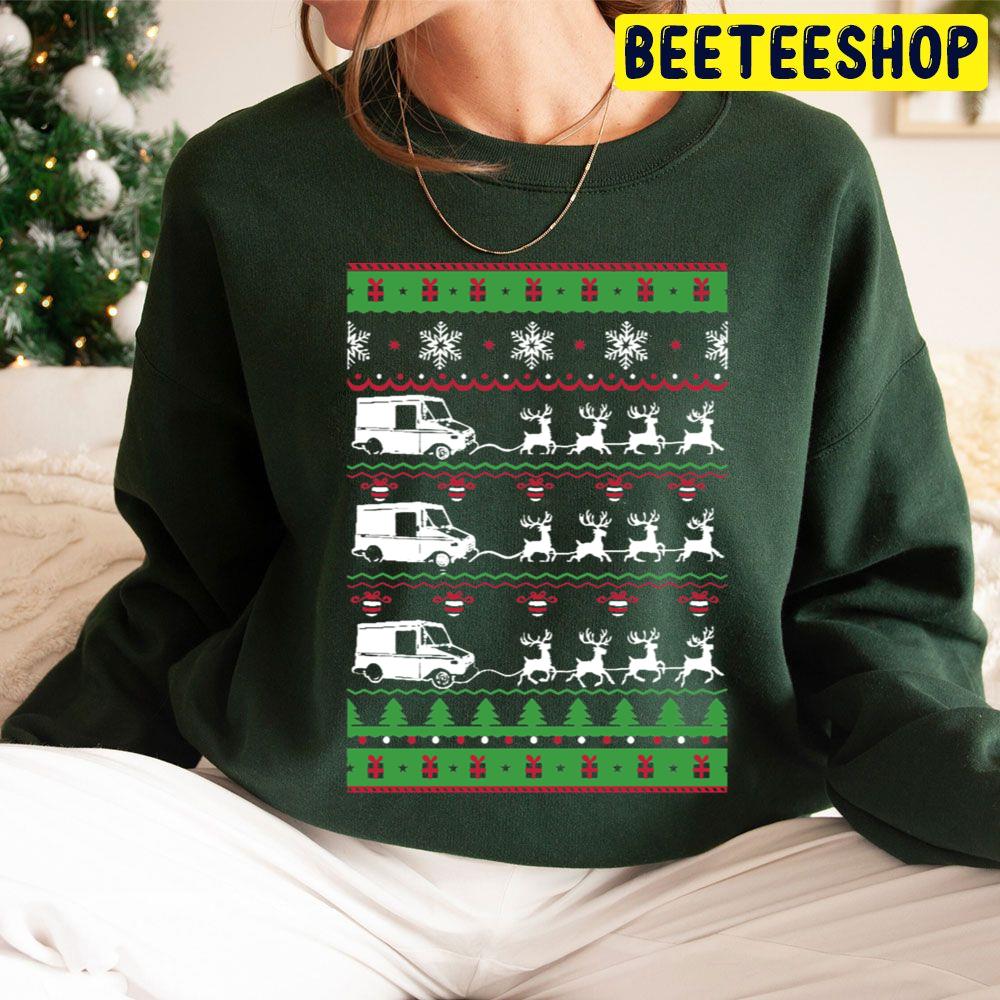Mail Carrier Knit Christmas Funny Trending Unisex Hoodie Mail Carrier Knit Christmas Funny Trending Unisex Hoodie