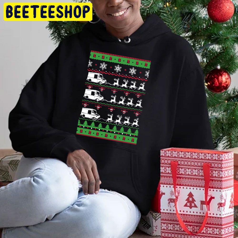 Mail Carrier Knit Christmas Funny Trending Unisex Hoodie Mail Carrier Knit Christmas Funny Trending Unisex Hoodie