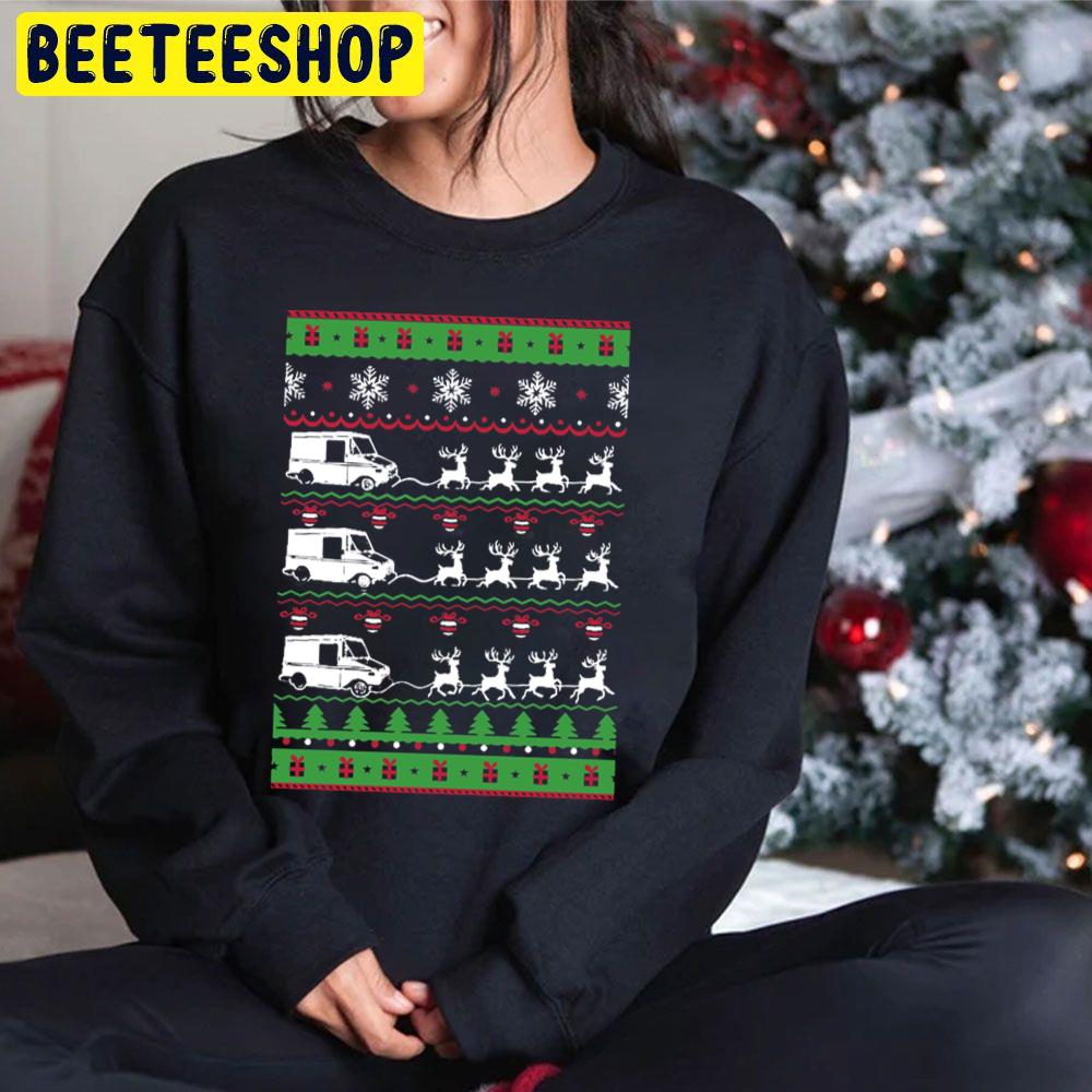 Mail Carrier Knit Christmas Funny Trending Unisex Hoodie Mail Carrier Knit Christmas Funny Trending Unisex Hoodie