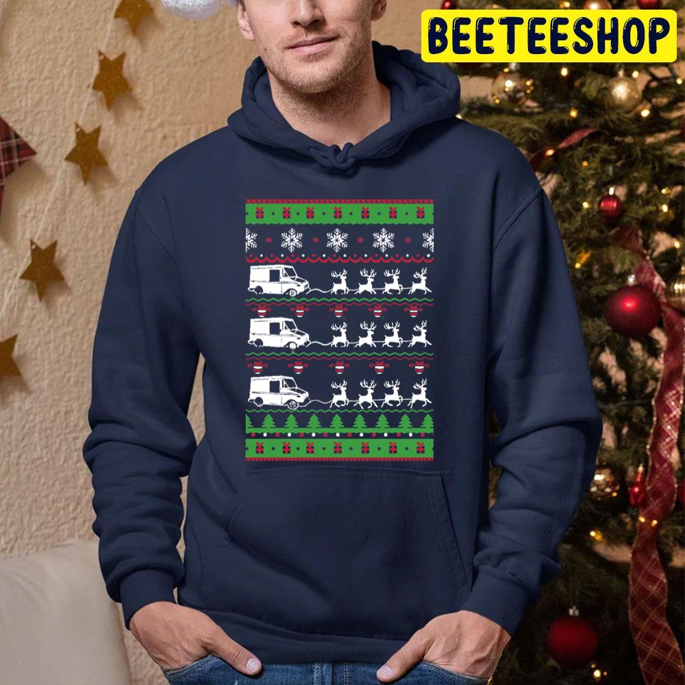 Mail Carrier Knit Christmas Funny Trending Unisex Hoodie Mail Carrier Knit Christmas Funny Trending Unisex Hoodie