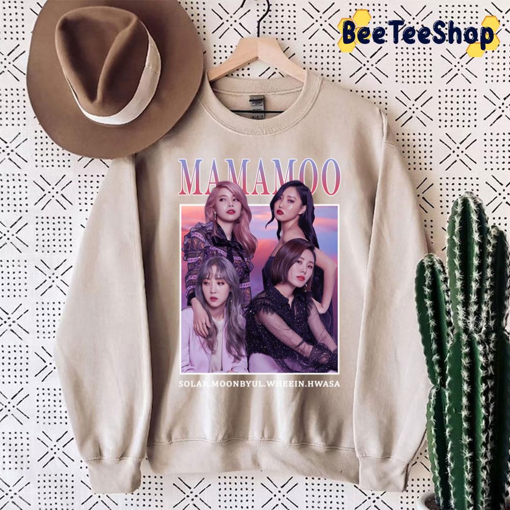 Mamamoo Members Photoshoot Vintage Retro Style 90s Trending Unisex Sweatshirt Mamamoo Members Photoshoot Vintage Retro Style 90s Trending Unisex Sweatshirt
