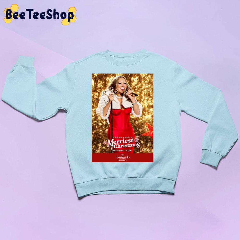 Mariah Carey's Merriest Christmas Trending Unisex Sweatshirt Mariah Carey's Merriest Christmas Trending Unisex Sweatshirt