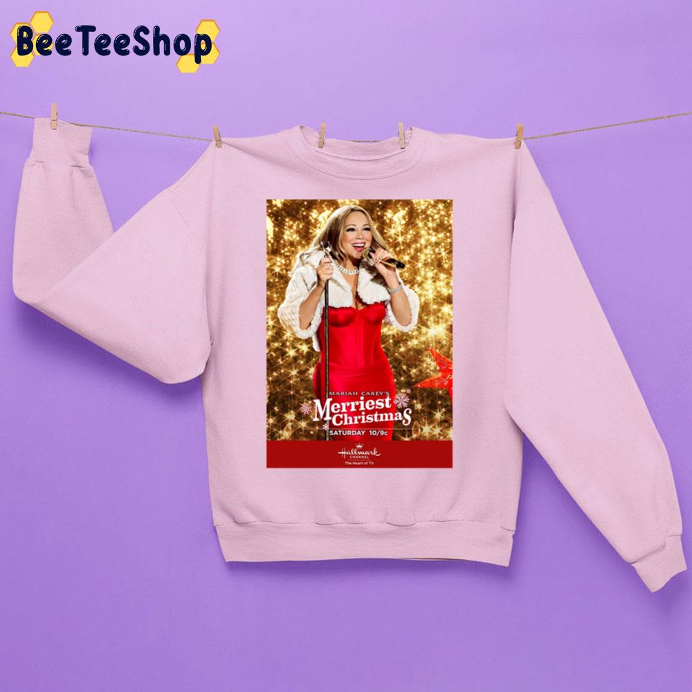 Mariah Carey's Merriest Christmas Trending Unisex Sweatshirt Mariah Carey's Merriest Christmas Trending Unisex Sweatshirt