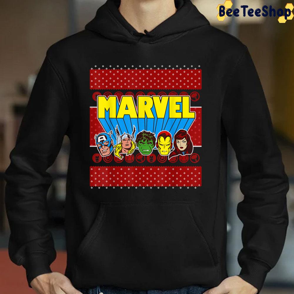 Marvel Knit Christmas Trending Unisex Sweatshirt Marvel Knit Christmas Trending Unisex Sweatshirt