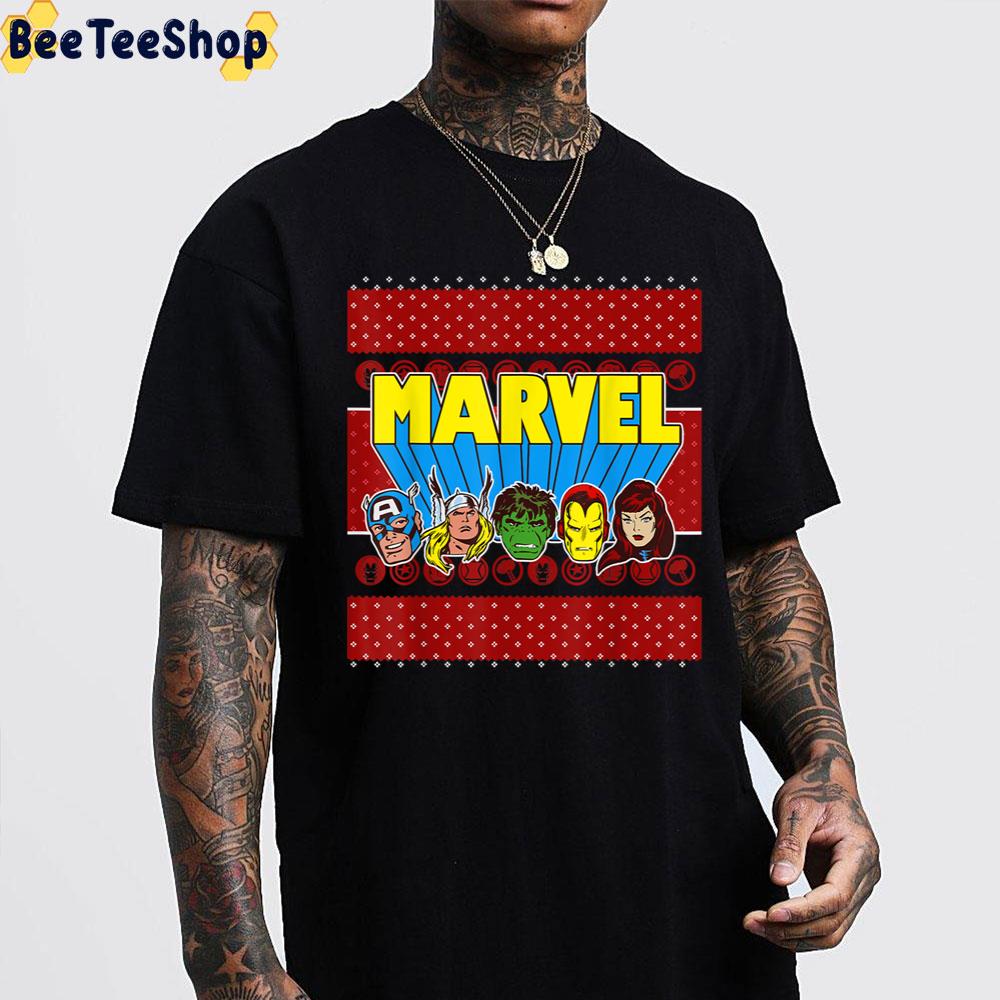 Marvel Knit Christmas Trending Unisex Sweatshirt Marvel Knit Christmas Trending Unisex Sweatshirt