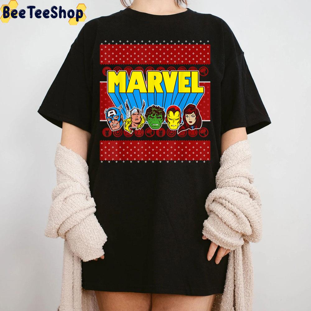 Marvel Knit Christmas Trending Unisex Sweatshirt Marvel Knit Christmas Trending Unisex Sweatshirt