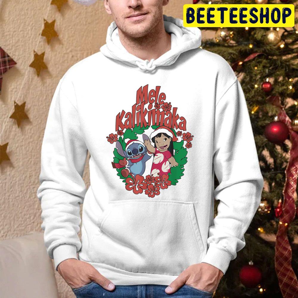 Mele Kalikimaka Lilo And Stitch Christmas Trending Unisex Hoodie Mele Kalikimaka Lilo And Stitch Christmas Trending Unisex Hoodie